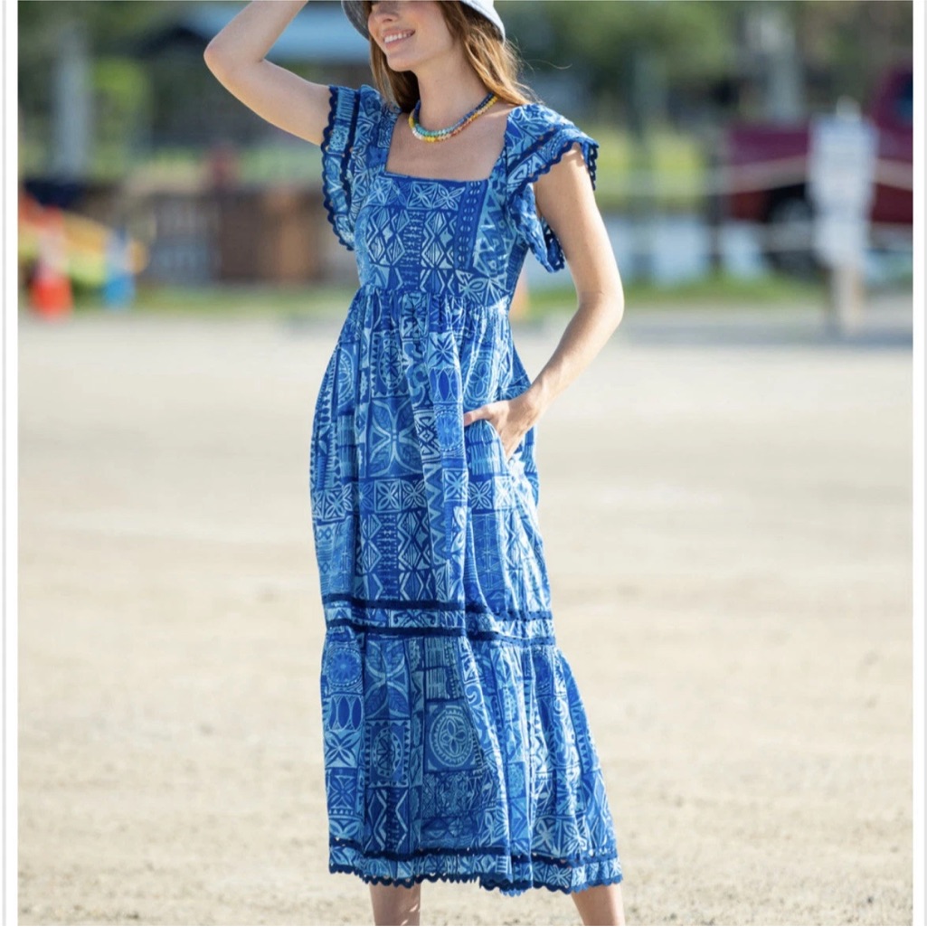 Olivia James The Label Midi Brooke Dress